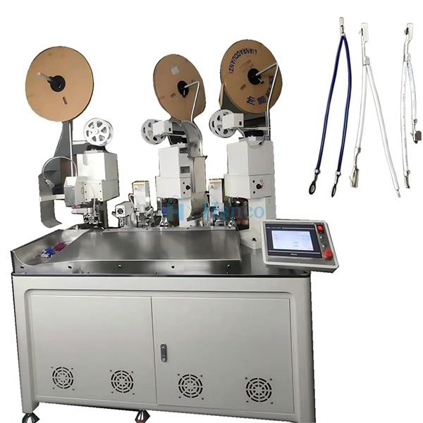 Máy Cắt Tuốt & Dập Cos Tự Động 3 Đầu HS-T310 